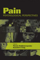 Pain : psychological perspectives /