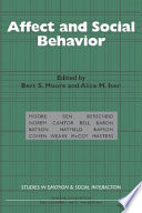 Affect and social behavior /
