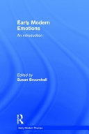 Early modern emotions : an introduction /