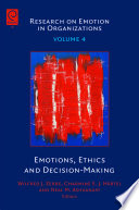 Emotions, ethics and decision-making /