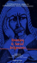 Emotion and social judgments /