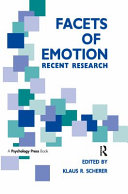 Facets of emotion : recent research /