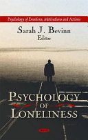 Psychology of loneliness /