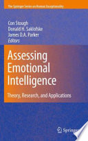 Assessing emotional intelligence : theory, research, and applications /