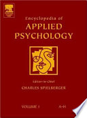 Encyclopedia of applied psychology /
