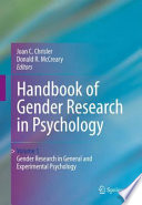 Handbook of gender research in psychology.