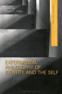 Experimental philosophy of identity and the self