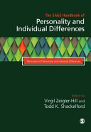 The SAGE handbook of personality and individual differences /