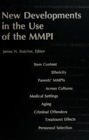 New developments in the use of the MMPI /