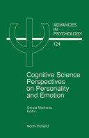Cognitive science perspectives on personality and emotion /