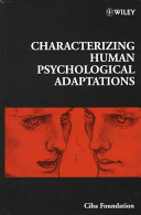 Characterizing human psychological adaptations /