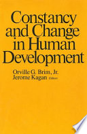 Constancy and change in human development /