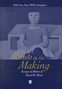 Minds in the making : essays in honor of David R. Olson /