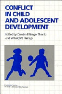 Conflict in child and adolescent development /