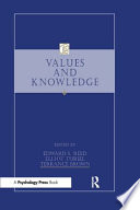 Values and knowledge /