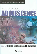 Blackwell handbook of adolescence /