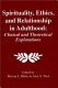 Spirituality, ethics, and relationship in adulthood : clinical and theoretical explorations /