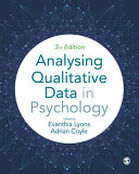 Analysing qualitative data in psychology /