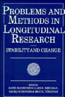 Problems and methods in longitudinal research : stability and change /