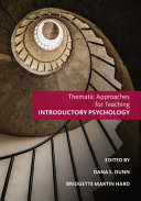Thematic approaches for teaching introductory psychology /