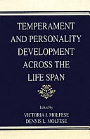 Temperament and personality development across the life span /