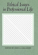 Ethical issues in professional life /