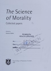 The science of morality : collected papers /