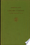Laksṃī Tantra. : A Pāñcarātra text /