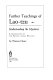 Further teachings of Lao-tzu : understanding the mysteries : a translation of the Taoist classic Wen-Tzu /