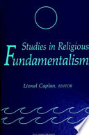 Studies in religious fundamentalism /