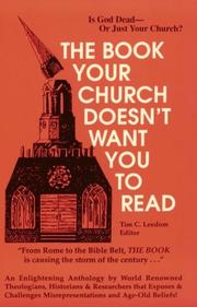The book your church doesn't want you to read /