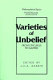 Varieties of unbelief : from Epicurus to Sartre /