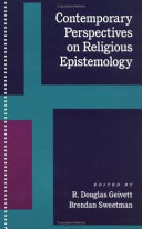 Contemporary perspectives on religious epistemology /