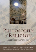 Philosophy of religion : selected readings /