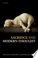 Sacrifice and modern thought /
