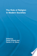 The role of religion in modern societies /