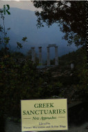 Greek sanctuaries : new approaches /
