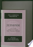 The Cambridge history of Judaism /