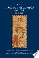 The Studia Philonica annual. Studies in Hellenistic Judaism /