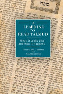 Learning to read Talmud : what it looks like and how it happens /