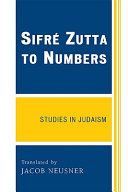 Sifré zutta to Numbers /