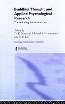 Buddhist thought and applied psychological research : transcending the boundaries /