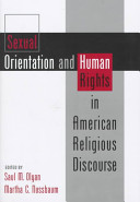 Sexual orientation & human rights in American religious discourse /