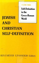 Jewish and Christian self-definition /
