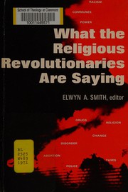 What the religious revolutionaries are saying /