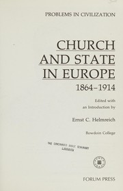 Church and state in Europe, 1864-1914 /