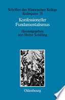 Konfessioneller Fundamentalismus : Religion als politischer Faktor im europäischen Mächtesystem um 1600 /