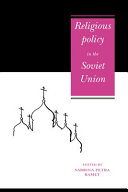 Religious policy in the Soviet Union /