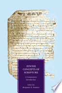 Jewish concepts of Scripture : a comparative introduction /