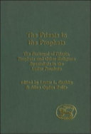 The priests in the prophets : the portrayal of priests, prophets, and other religious specialists in the latter prophets /